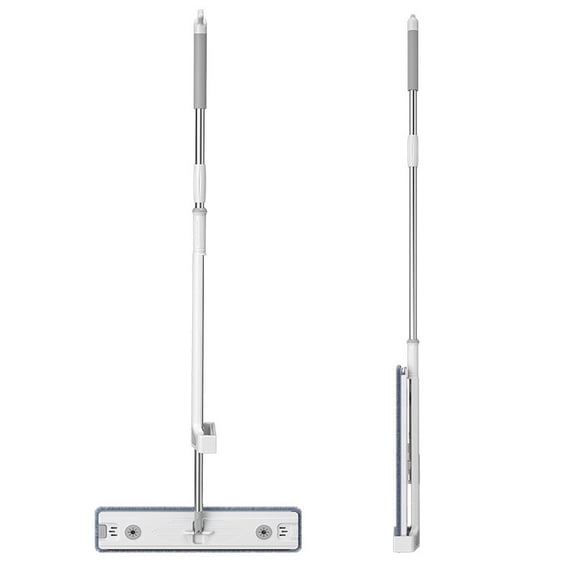 JUANCHENG 360 Degree Rotating Flat Mop with Fiber Wash Included Large Panel