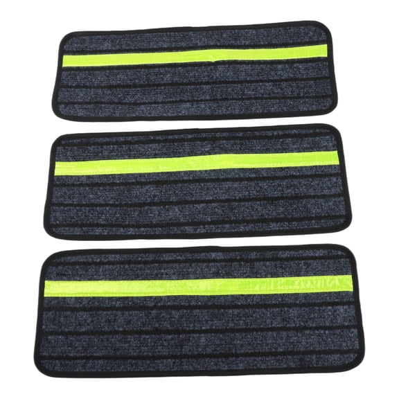JUANCHENG 3pcs RV Stair Mats For Durable Anti Slip Glow in Dark Step Covers Easy to Clean