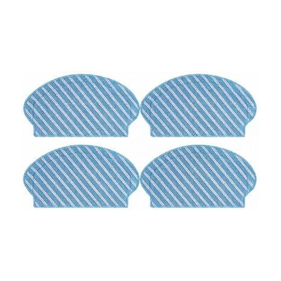 JUANCHENG Absorbent Microfiber Mopping Cloths Designed for Ecovacs Robot Vacuums