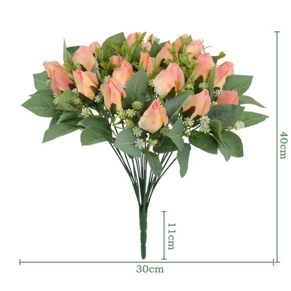 JUANCHENG Artificial Silk Tulip and Flowers for Wedding Home Decor Photography Props