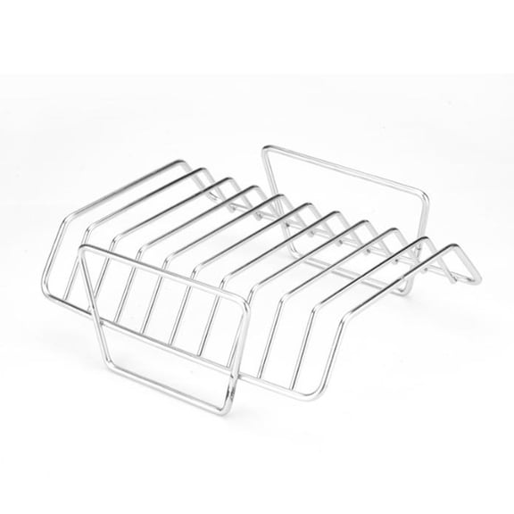 JUANCHENG BBQ Grilled Rib Rack Thickened Tool Lamb Chop Grill Portable Simple