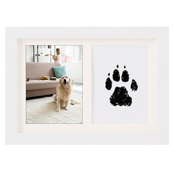 JUANCHENG Baby Memory Frame with Inkless Print Pad for Hand and Footprint DIY Keepsake