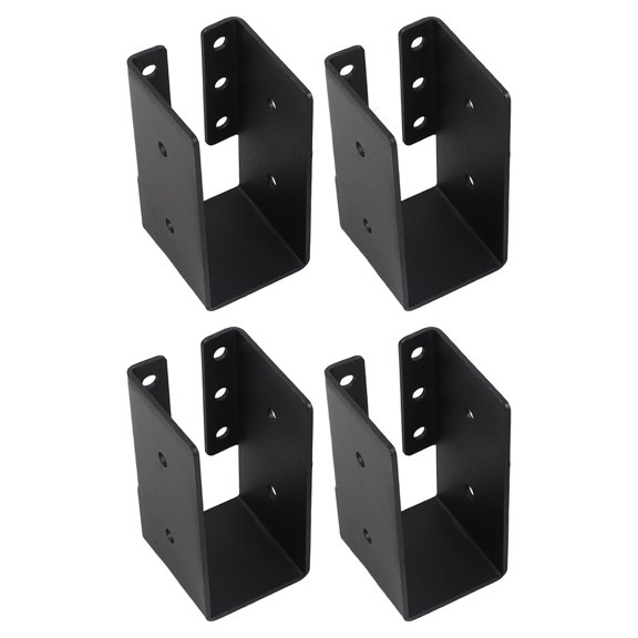 JUANCHENG Construction Projects Beam Bracket Wood Hanger Easy Install Timber Connectors Beam Support Black Beam Brackets