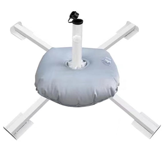 JUANCHENG Foldable Parasol Stand with Water Bag - Adjustable & Stable Base!