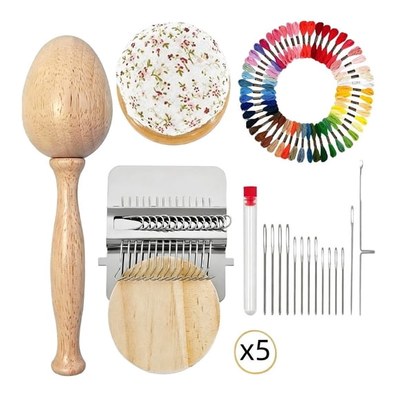 JUANCHENG For Mini Knitting Patch Kit for Handcraft DIY Weaving Repair Tool B
