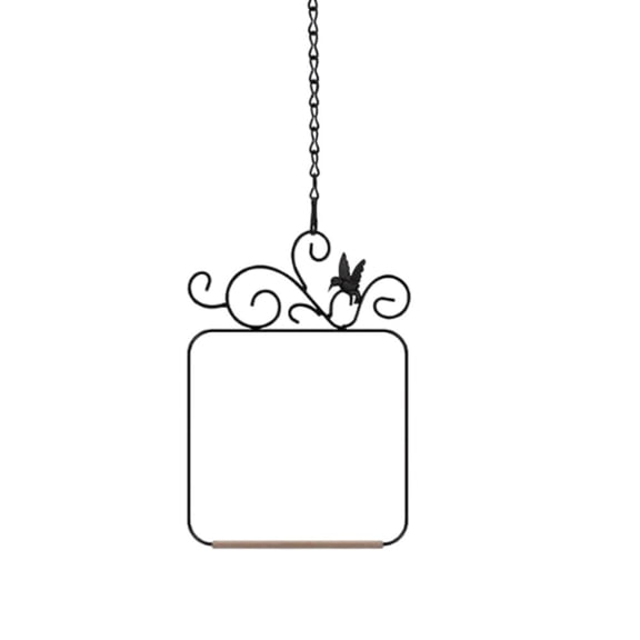 JUANCHENG Hummingbird Swings and Perches Metal Frame Wild Bird Swing Bird Perch for Patio