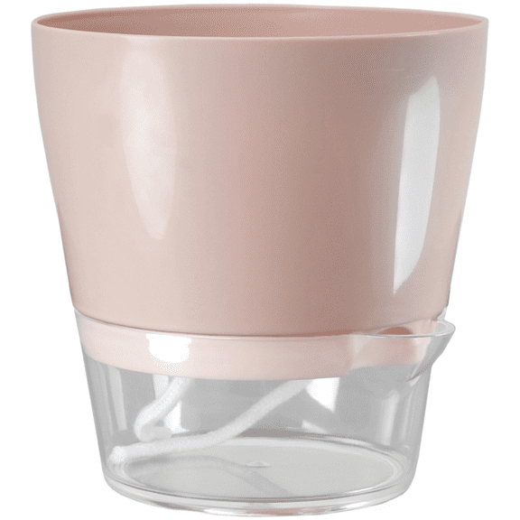 JUANCHENG Macaron Transparent Self Watering Plastic Flower Container for Pothos Chinese