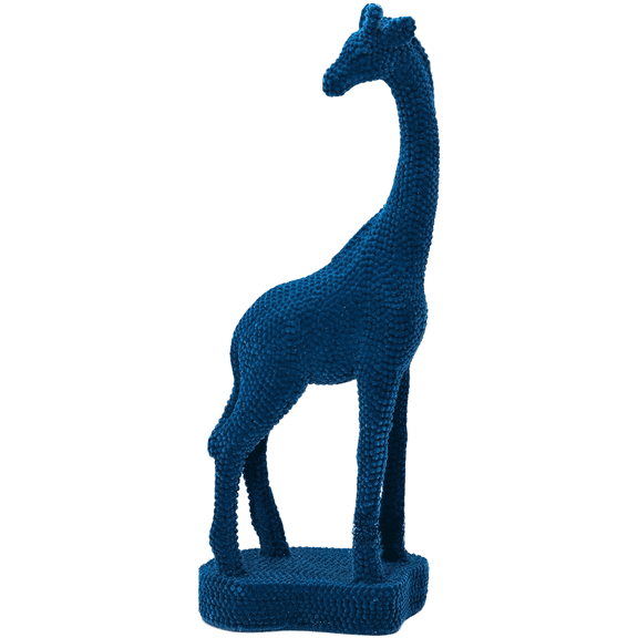 JUANCHENG Modern Minimalist Giraffe Statue Resin Animal Figurine for Living Room TV