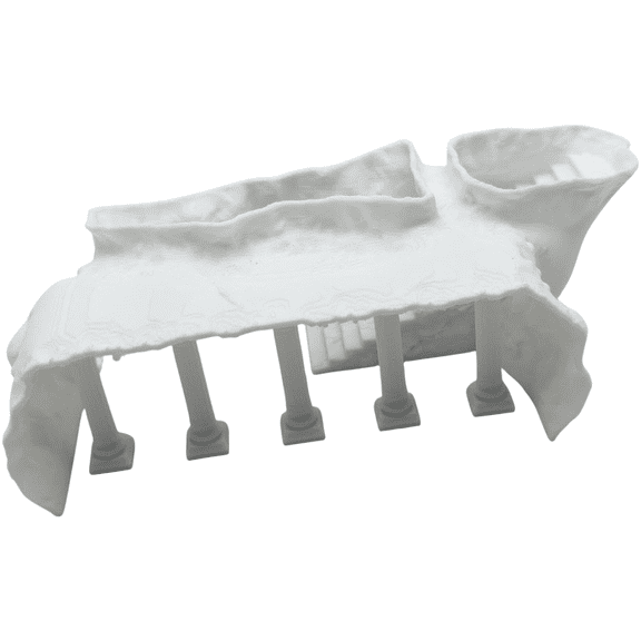 JUANCHENG Natural Roman Column Pleco FOR CAVE Resin Aquarium Decoration Tunnel for Fish A
