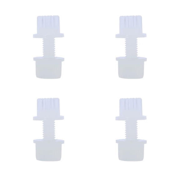 JUANCHENG Nylon License Plate Screws for Boats & Motorcycles - Rust-Resistant