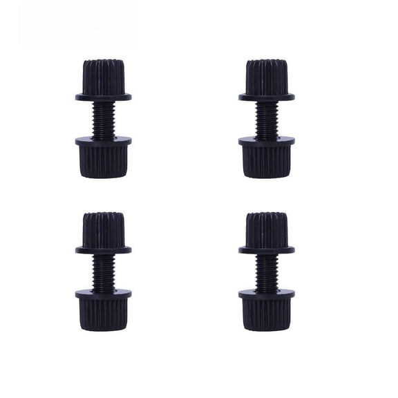 JUANCHENG Nylon License Plate Screws for Boats & Motorcycles - Rust-Resistant