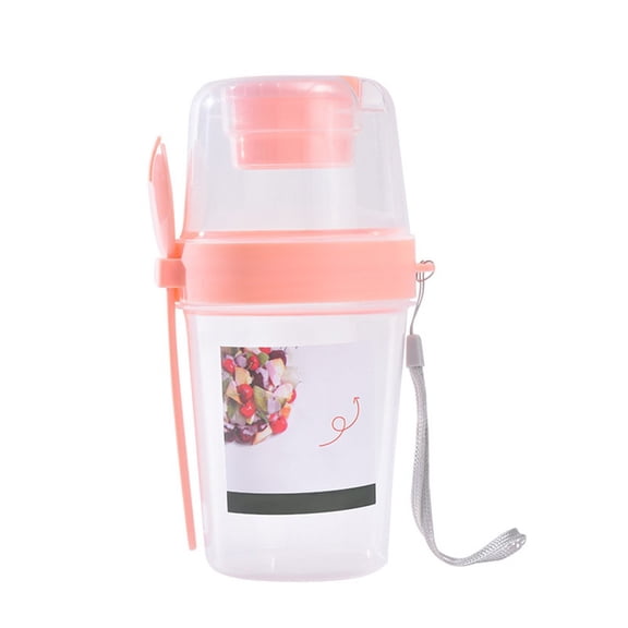 JUANCHENG Portable Salad Shaker Cup: Large Capacity, Reusable & Multifunctional with