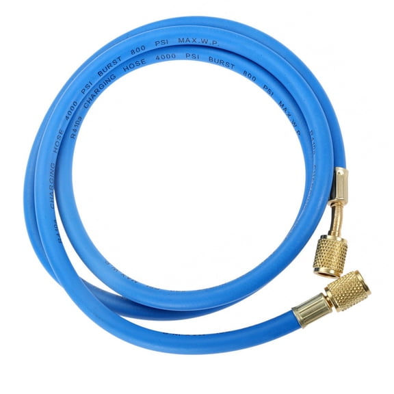 JUANCHENG R410A AC Charging Hoses 60" R410A HVAC Charging Hose with 1/4 SAE Flare