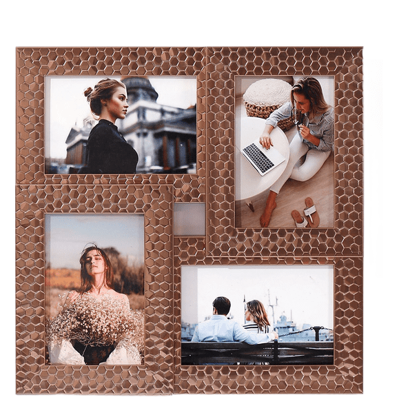 JUANCHENG Square Wall Mounted Photo Frame 4 6 Inch Pictures Resin Creative Collage Frame