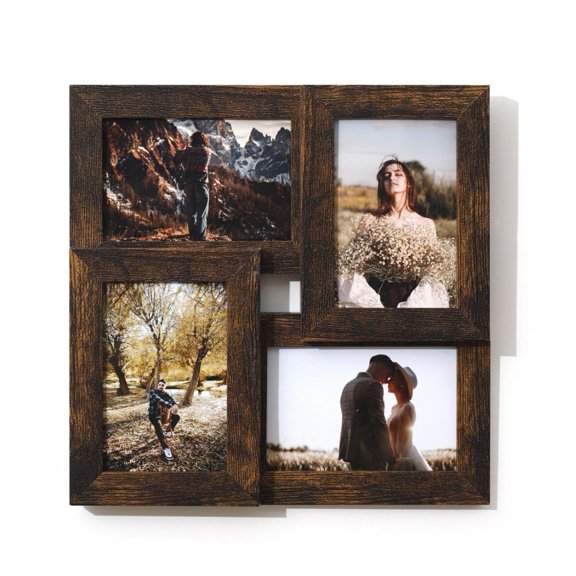 JUANCHENG Square Wall Mounted Photo Frame 4 6 Inch Pictures Resin Creative Collage Frame