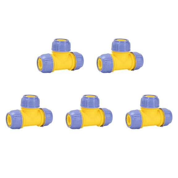 JUANCHENG for Versatile 1-Inch Three-Way Hose Connector: Quick-Connect Water Splitter