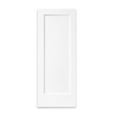 thumbnail image 1 of JUBEST 30"x80" 1-Panel Shaker Style White Primed Hollow Core Interior Molded Door Slab, Pre-Assembled Interior Door, NOT Included Hardware, 1 of 7