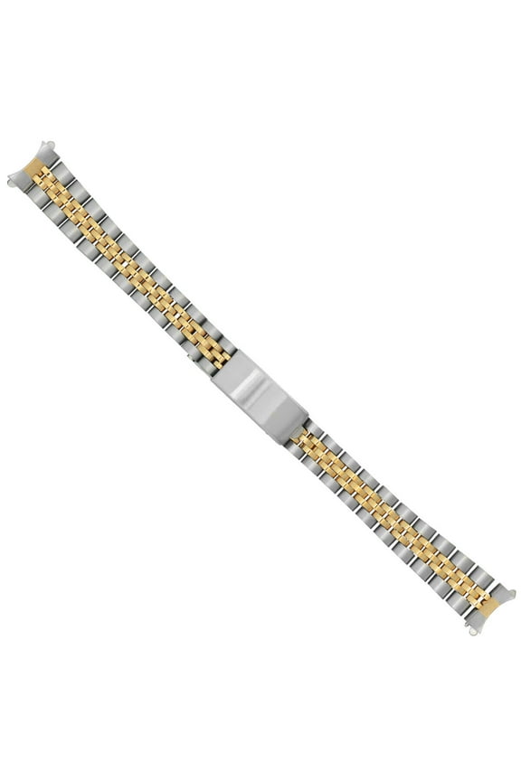 JUBILEE WATCH BAND REPLACMENT BAND FOR LADY 26MM TUDOR DATEJUST TWO TONE 13MM
