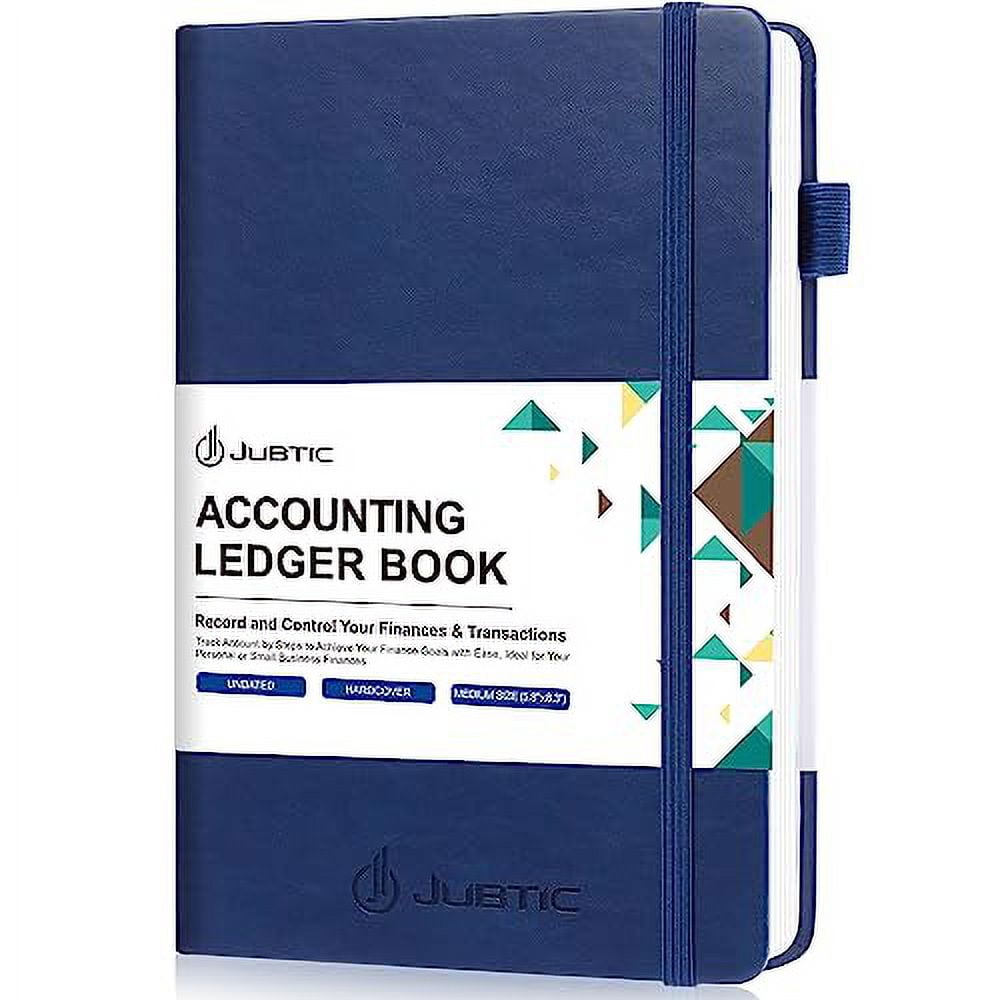 JUBTIC Accounting Ledger Book â€“ Accounting Log for Small Businesses