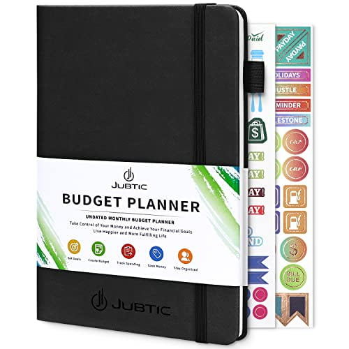 JUBTIC Budget Planner and Monthly Bill Organizer â€“ Budget Book 2023