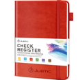 JUBTIC Check Registers for Personal Checkbook, Checkbook Log with Debit