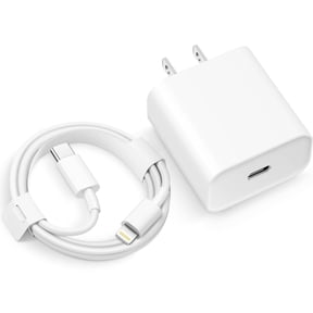 JUCDEKE 20W Fast Charger-Type C Power Wall Charger with 6FT Charging Cable Compatible with iPhone 14/13/13 Pro Max/12/12 Mini/12 Pro/12 Pro Max/11/11 Pro