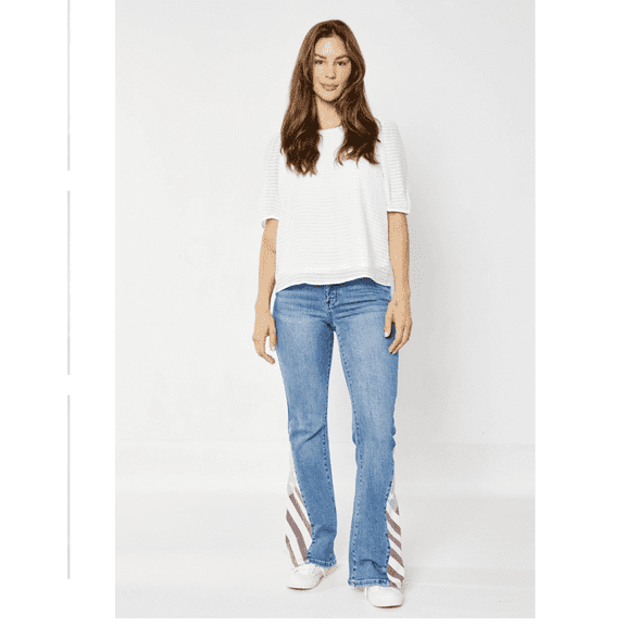 JUDY BLUE HIGH WAIST AMERICANA FLAG PRINT FLARE (29)