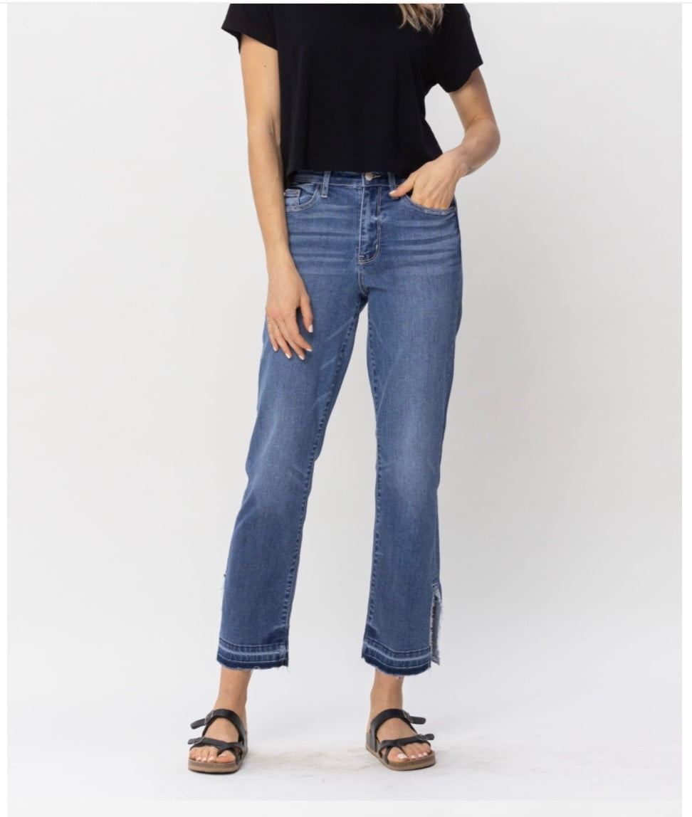 Judy Blue Full Size High Waist Straight Jeans Plus Size