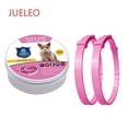 thumbnail image 1 of JUELEO 2-Pack Adjustable Fl`ea and Ti`ck Collars for Cats, One Size Fits Most Breeds, Waterproof, 1 of 10