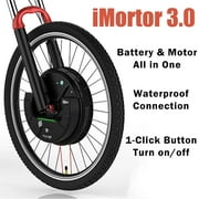 JUEXING Electric Bike Conversion Kit with Battery, 36V/350W Front Motor, 26 inch Disc-Brake Wheel
