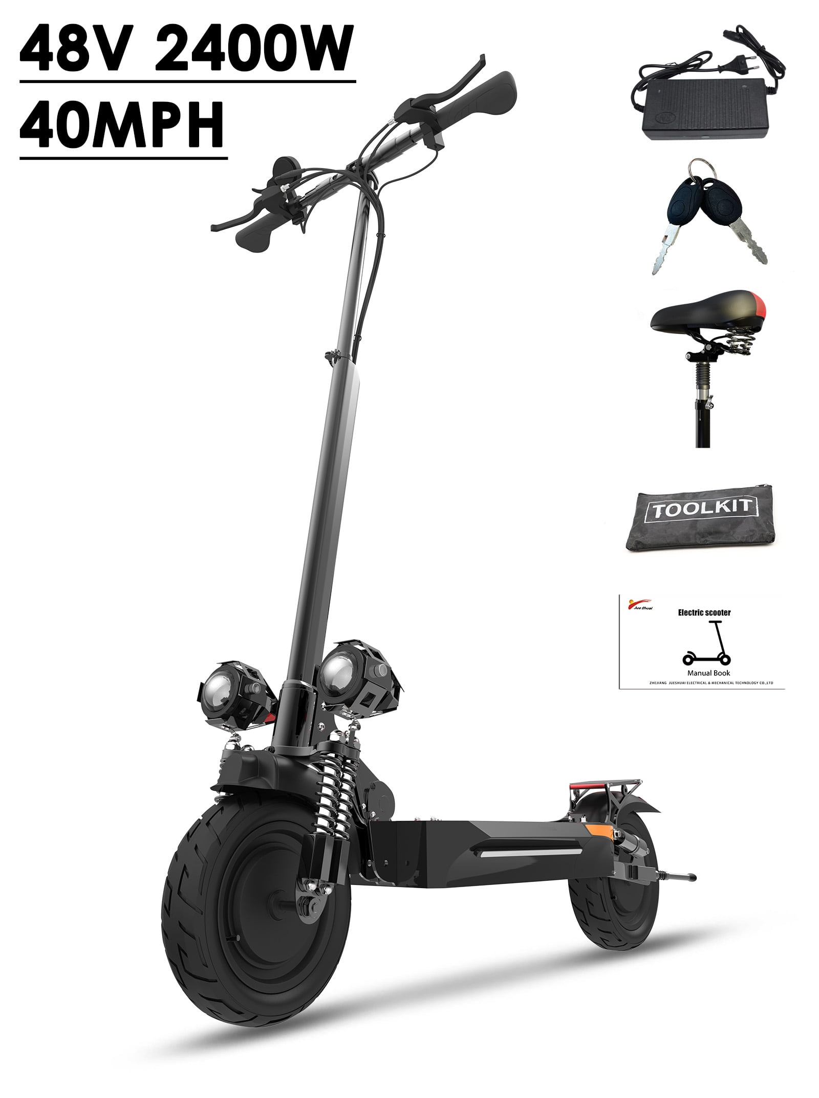 Electric Scooter Adult,Total Power 6000W，Max Speed 95KMH, 105KM