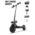 JUEXING Electric Scooter for Adults, 2400W Motor Power, 40 mph Top Speed, 20.8Ah Lithium Battery