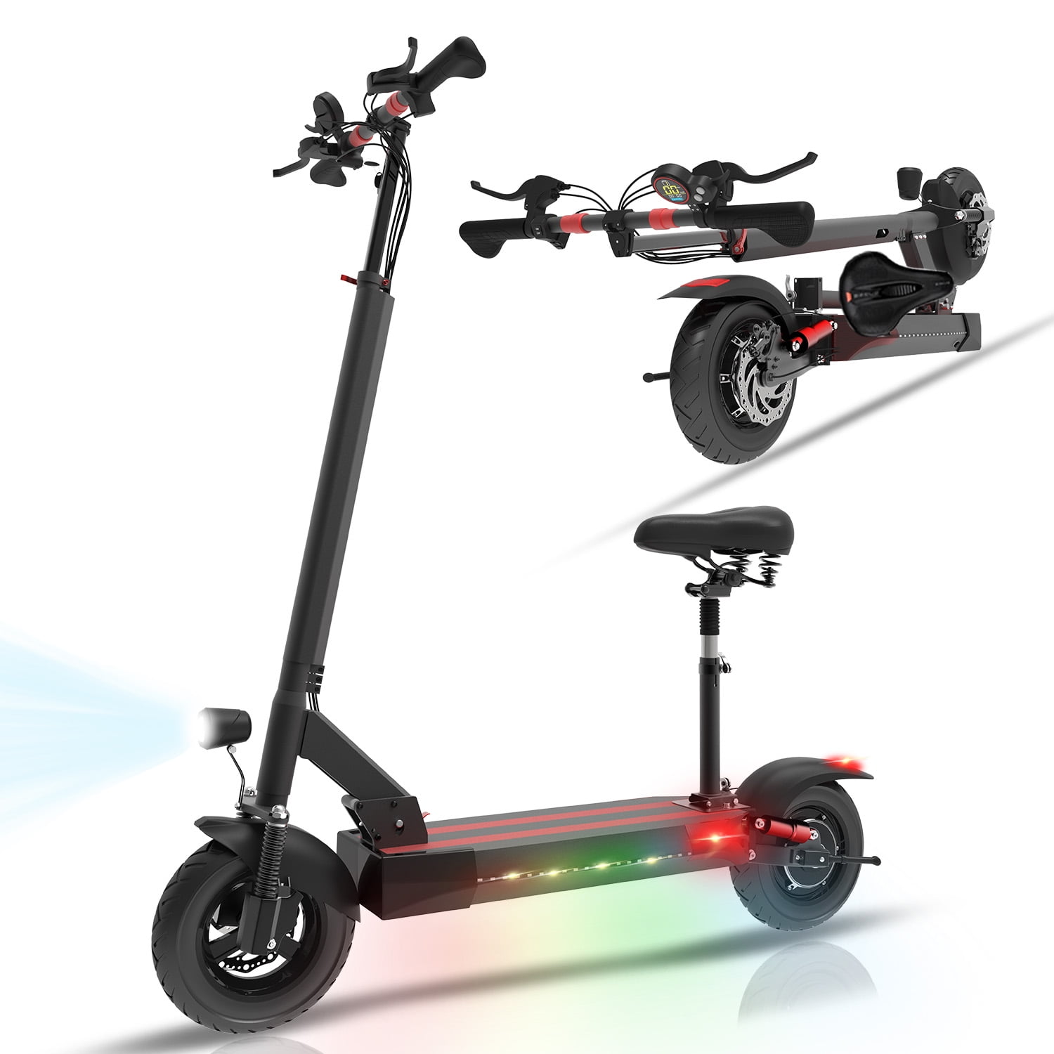 JUEXING 1000W Electric Scooter, 31.5 mph, 35 Miles Range