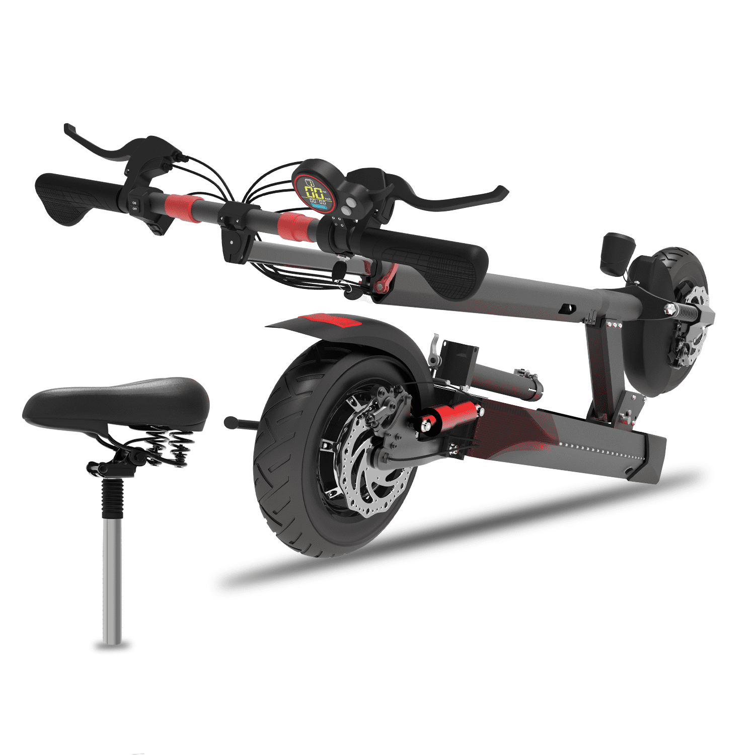 Free Shipping! JUEXING Foldable Electric Scooter, 35 Miles