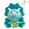 JUGAAD LIFE Baby Musical Toys, Dinosaur Musical Plush Toys 3 6 9 12 Months, Infant Light Up Toys