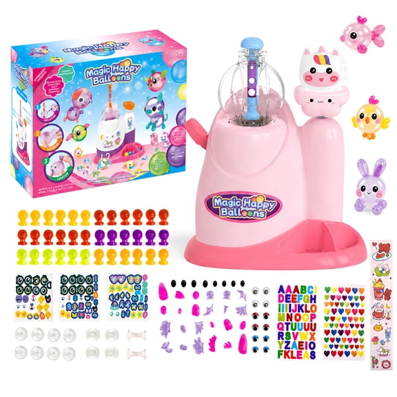 JUGAAD LIFE Unicorn DIY Balloon Animal Craft Kit, Balloon Making Kit with Pump, Arts and Crafts for Kids Ages 4-6, DIY Creative Activity Birthday Gifts for Girls Boys 3 4 5 6 7 8 12 Years Old