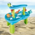 thumbnail image 1 of JUGAAD LIFE Water Table Toys for Toddlers, 2-Tier Rain Showers Splash Pond Water Table, Summer Outdoor Activity Water Play Table Toys for Toddlers Kids Age 1-3 3-5, 1 of 8