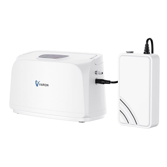 JUGACOOL Portable 33% 3LOxygen&generator Tube &wth Accessories-(lightweight) Quiet(3charging mode) Concentrator for Home use&Travel Use mach Q53