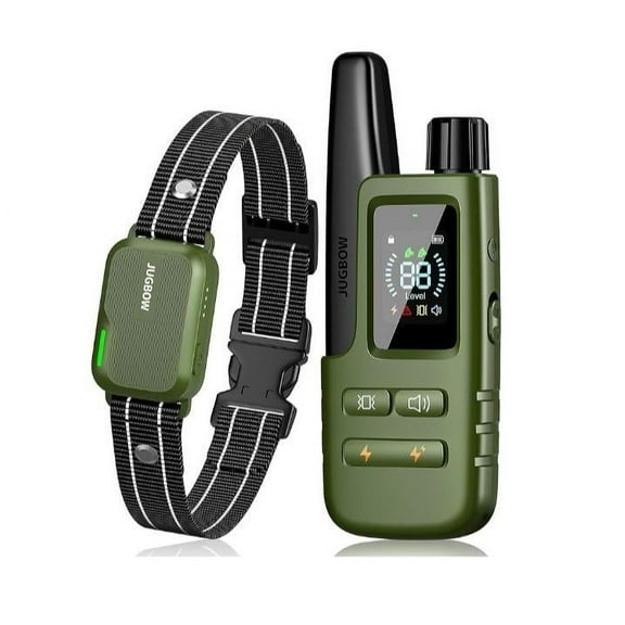 JUGBOW Dog Training Collar 4200FT Dog Training Behavior Aid, Remote IPX7 Waterproof with 4 Training Modes, Outdoor Rechargeable E-Collar DT61