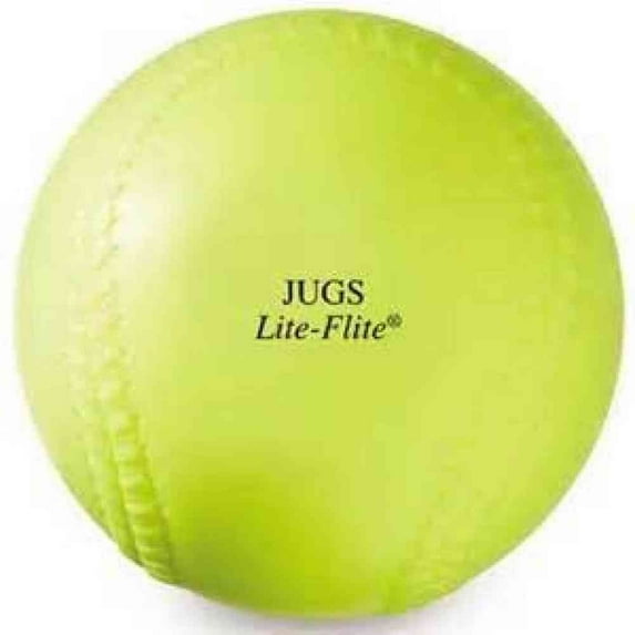 JUGS LITE Flite 12-Inch Fastpitch Softball 1 dozen, Game Ball Yellow B5005