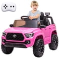 thumbnail image 1 of Sakiyr Licensed Toyota Tacoma 12V Kids Ride-On Car with Parent Remote Control | Spring Suspension | Safety Belt | Soft Start | LED Headlights | for 37-72Months, 1 of 7