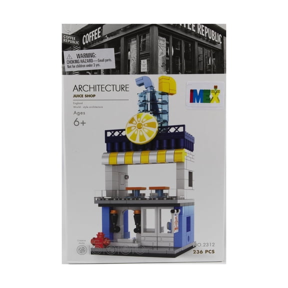 JUICE SHOP BUILDING BLOCK SET 236 PCS