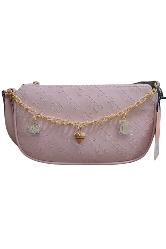 Not Your Babe Shoulder Bag Purse ~ Dusty Blush w CHARMS