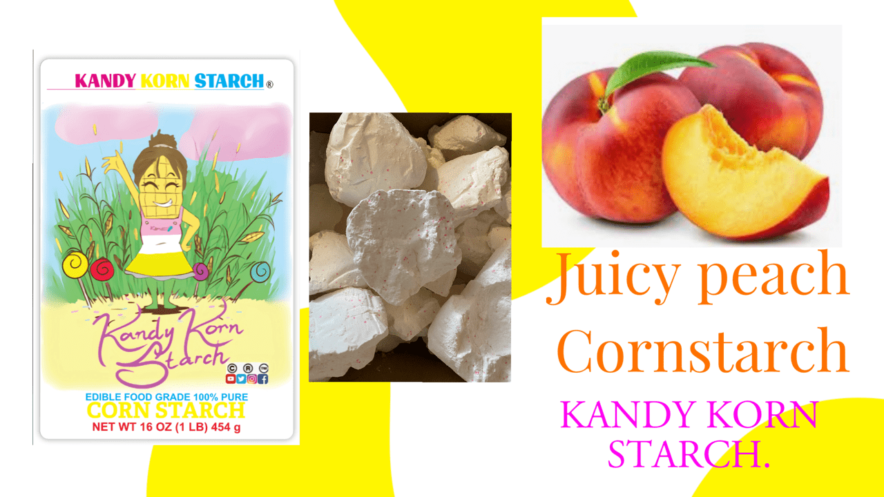 JUICY PEACH KANDY KORN STARCH (PRESSED CORNSTARCH)