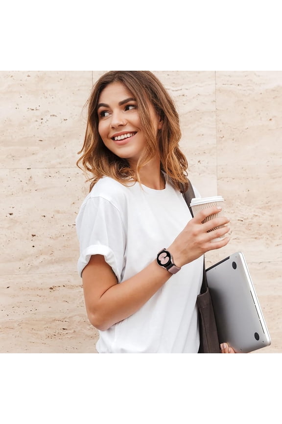 -4 Pack Stretchy Nylon Solo Loop Bands Compatible with Samsung Galaxy Watch 7 6 5 4 Band 40mm 44mm, Galaxy Watch 5 Pro/Watch 6 4 Classic Band/Active 2,20mm Soft Sport Band for Samsung Watch Ba