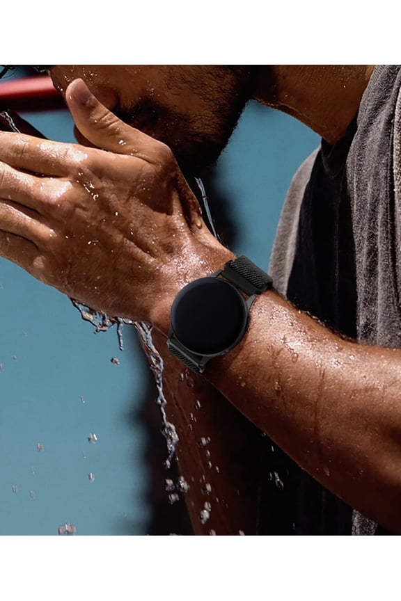 -5 Pack Stretchy Bands Compatible with Samsung Galaxy Watch 7 6 5 4 FE Band 40mm 44mm 45mm/Watch 6 4 Classic 4 42mm 46mm 43mm 47mm/Active 2,20mm Soft Nylon Solo Loop Band Elastic Strap