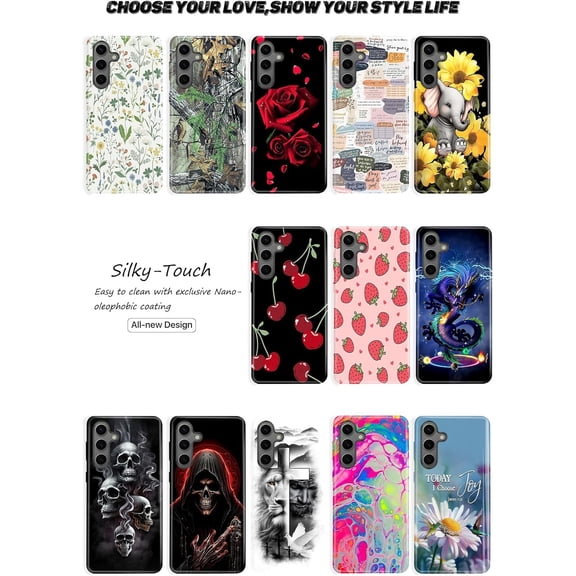 JUJHGRF-Case Compatible with Samsung Galaxy A56 5G, Heavy Duty Dual-Layer Shockproof Protective Phone Case,Camo Forest