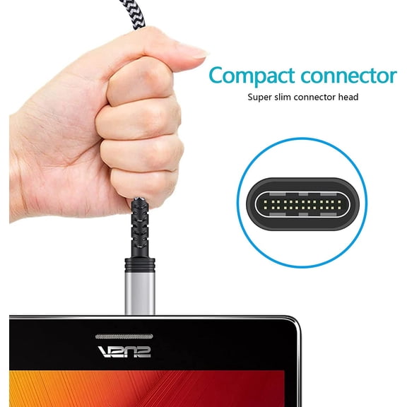 JUJHGRF-USB C Charger Cables for Google Pixel 7 Pro 8 7A 8 Pro 6A 4A 3A,3/6/10FeeT Type USB C Android Phone Fast Charging Car Cord for Samsung Galaxy S23 FE A14 A54 A13 S9;Moto G Stylus;iPhone 15 Pro