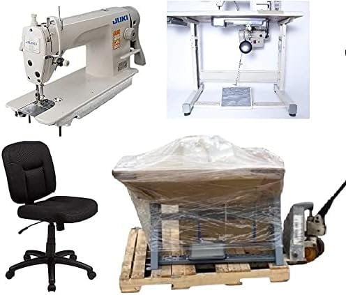JUKI DDL-8700-Industrial Straight Stitch Sewing Machine,Power Stand Ship Assembled + Chair