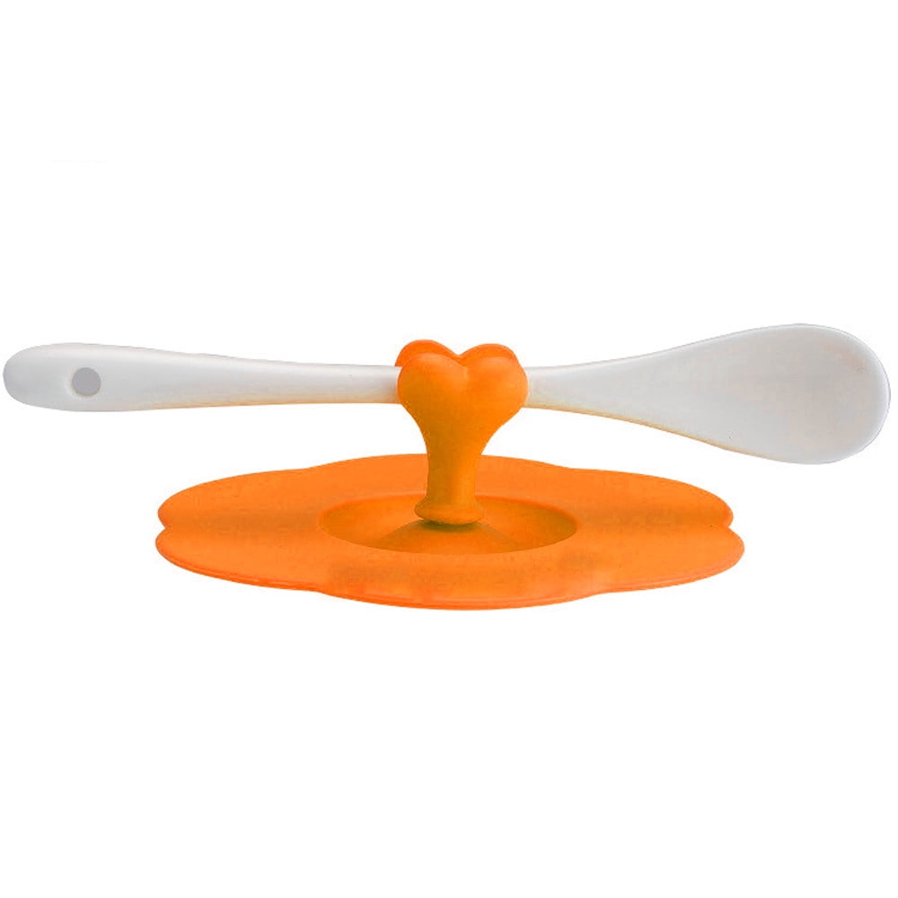 JUKUNESA Deals today 2024 Heart Silicone Leakproof Coffee Mug Suction